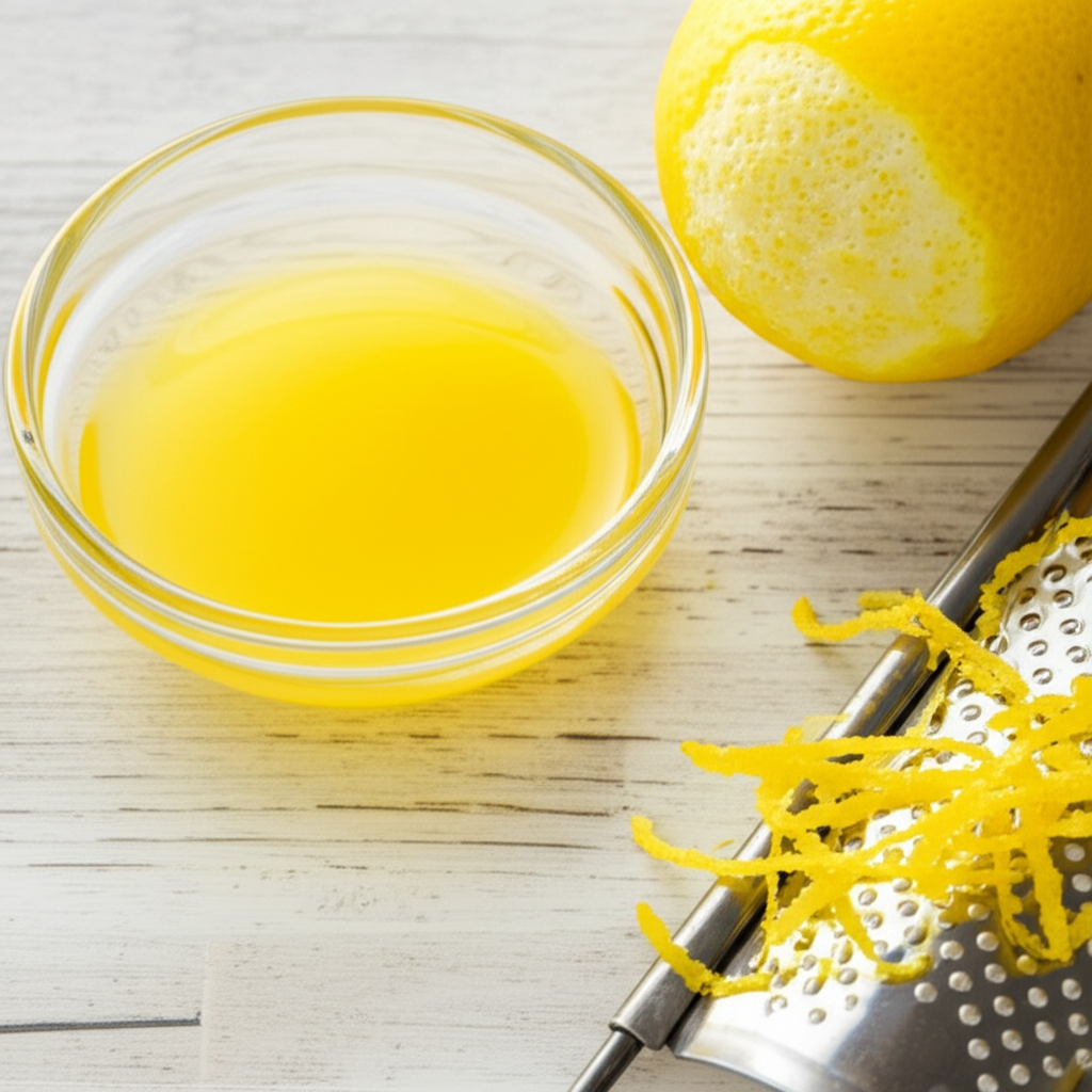 Generate a high-quality, relevant image prompt for an article about: Can I Use Lemon Juice Instead o