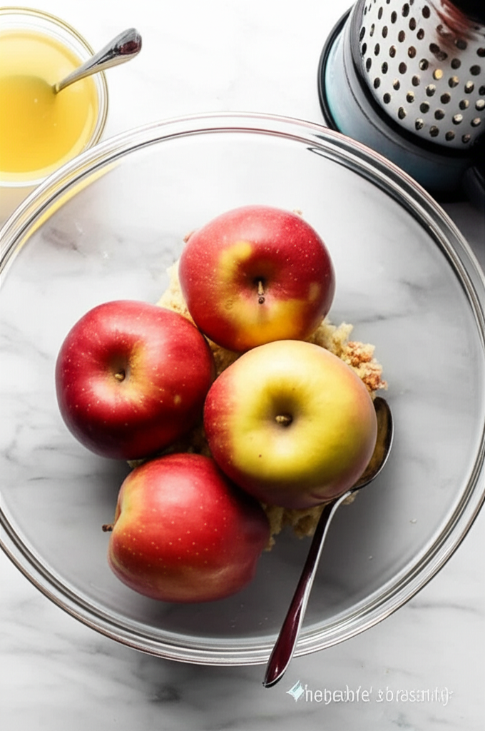 Generate a high-quality, relevant image prompt for an article about: How To Make Apple Juice Without