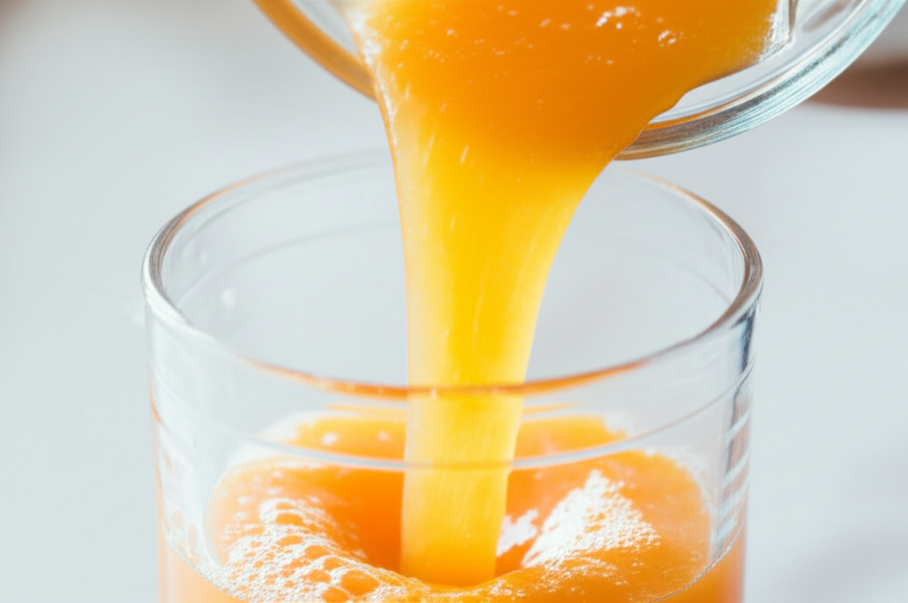 Generate a high-quality, relevant image prompt for an article about: How To Make Orange Juice In A B