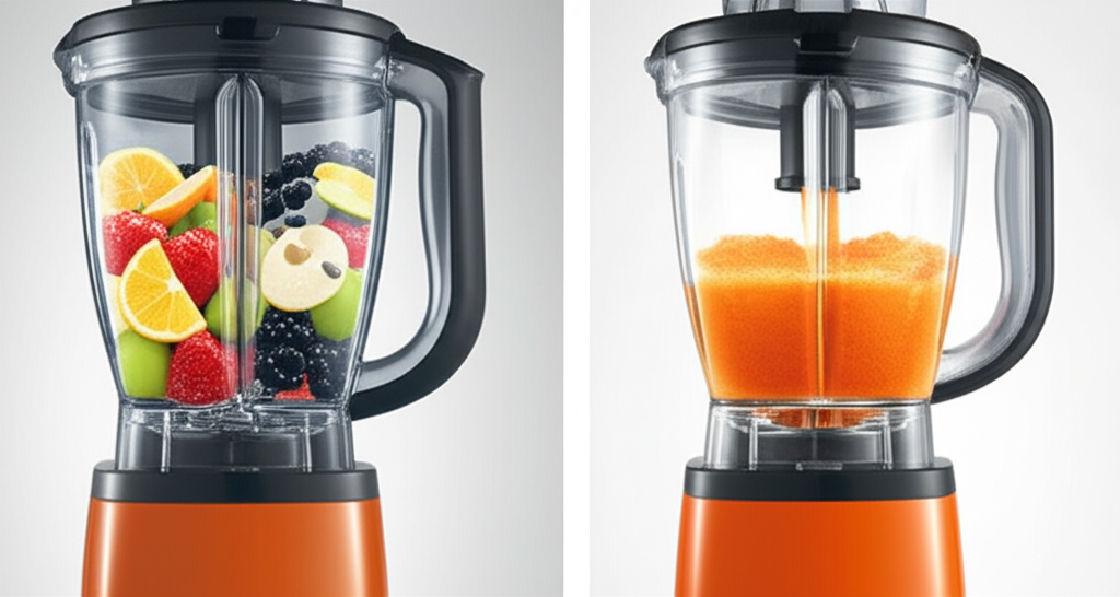 Generate a high-quality, relevant image prompt for an article about: Can I Use A Blender Instead Of