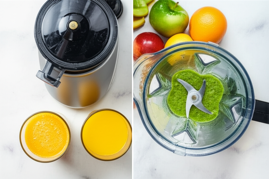 Generate a high-quality, relevant image prompt for an article about: Can I Use A Blender Instead Of