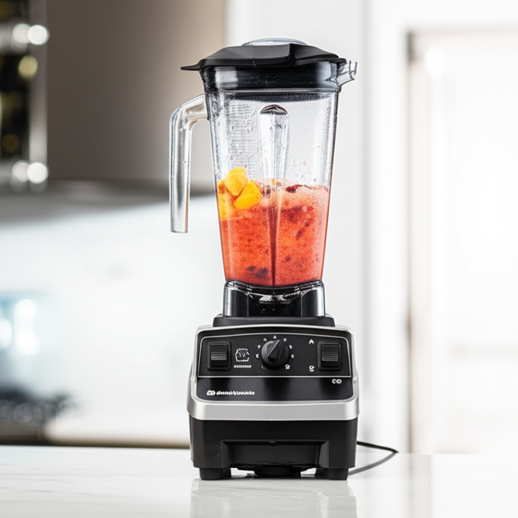 Generate a high-quality, relevant image prompt for an article about: What Blender Does Jamba Juice U