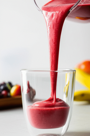 Generate a high-quality, relevant image prompt for an article about: How to Make a Smoothie Thicker: