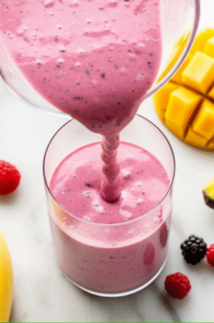Generate a high-quality, relevant image prompt for an article about: How To Make A Smoothie Without