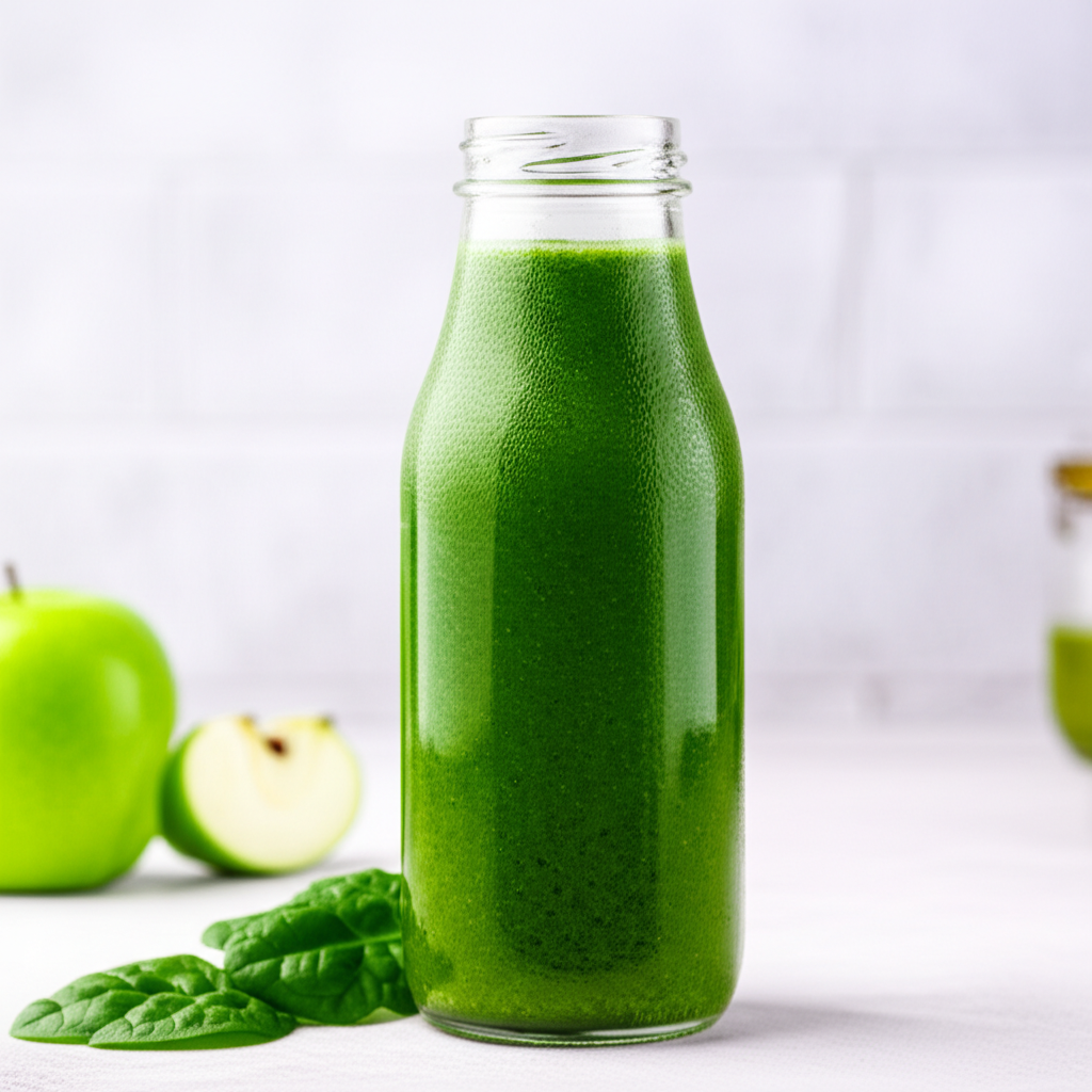 Generate a high-quality, relevant image prompt for an article about: Can You Drink Smoothies While F