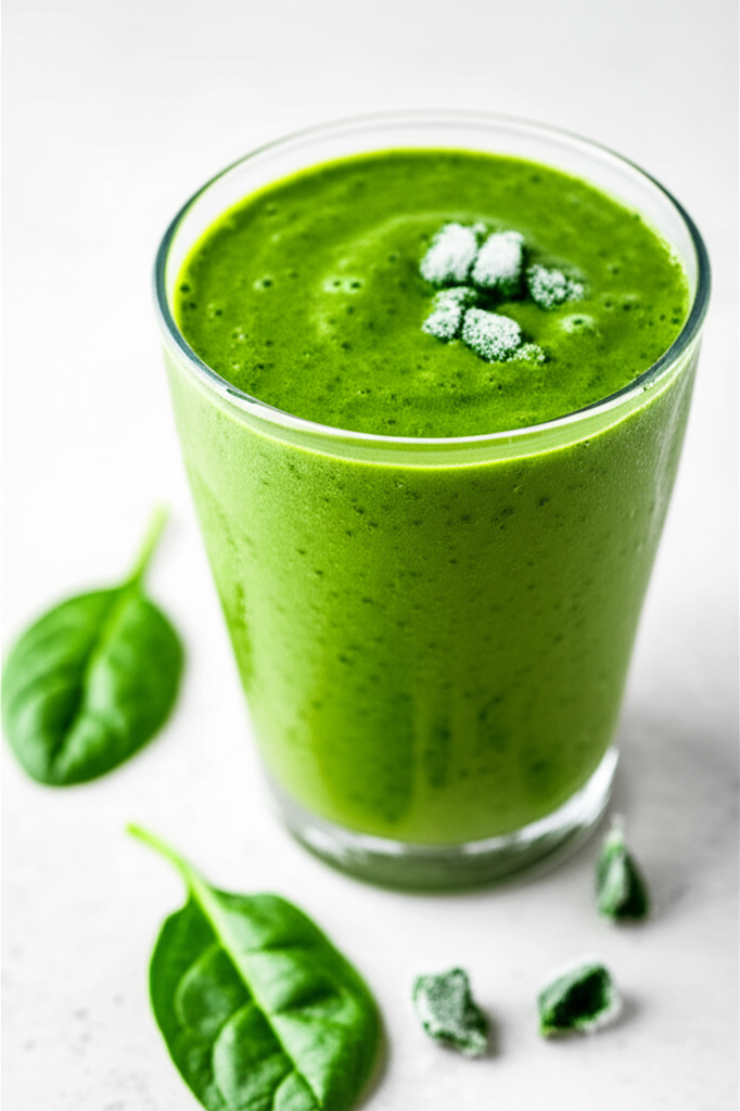 Generate a high-quality, relevant image prompt for an article about: Can You Use Frozen Spinach In A