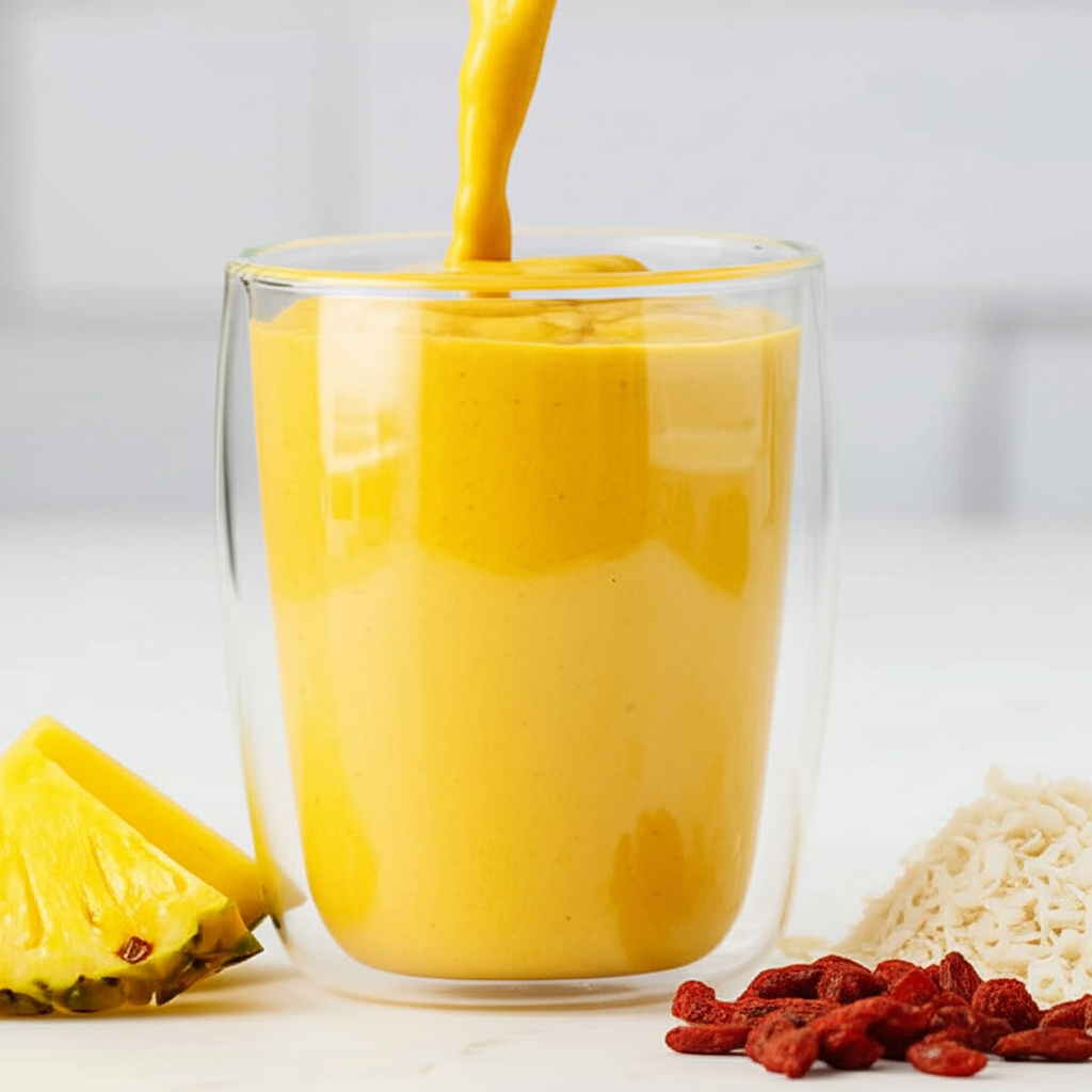 Generate a high-quality, relevant image prompt for an article about: Should I Make a Lion Mane Smoot