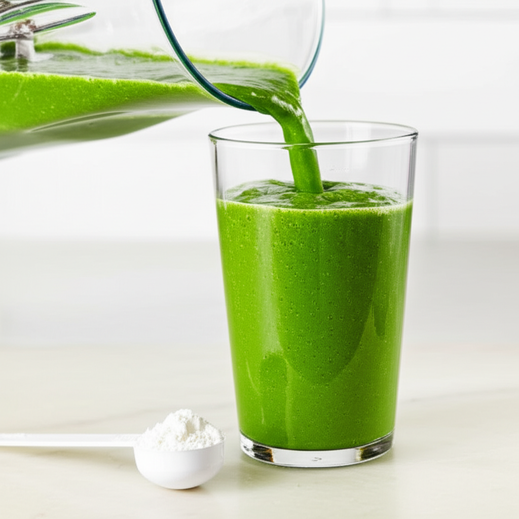 Generate a high-quality, relevant image prompt for an article about: Can You Put Creatine In A Smoot