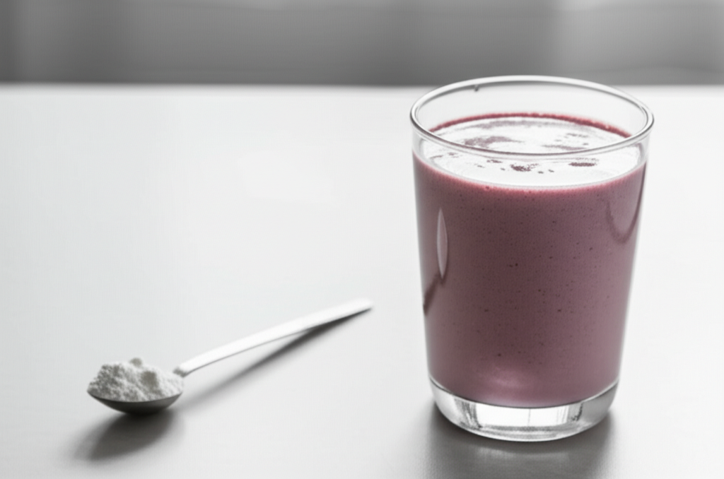 Generate a high-quality, relevant image prompt for an article about: Can You Put Creatine In A Smoot