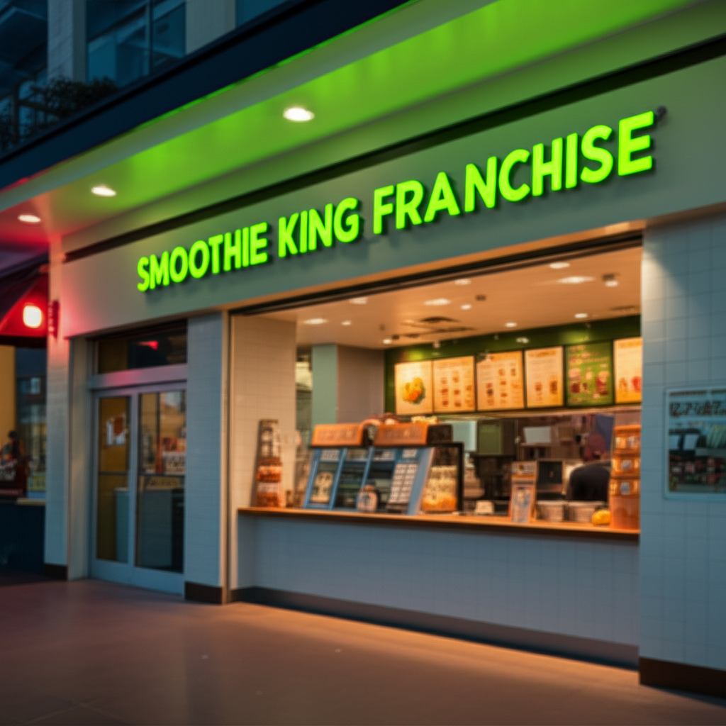 Generate a high-quality, relevant image prompt for an article about: How Much Is A Smoothie King Fra