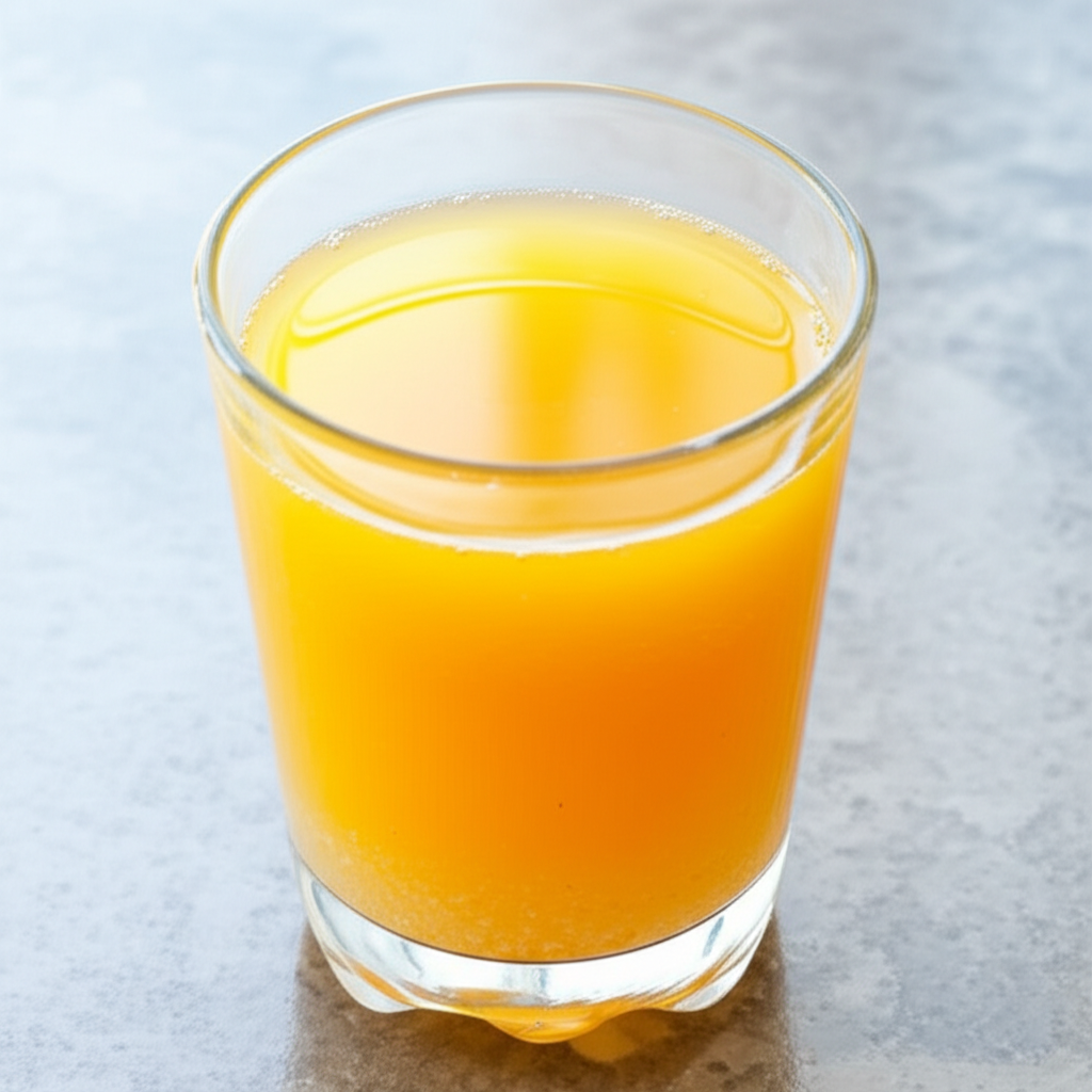 Generate a high-quality, relevant image prompt for an article about: How Can You Tell If Orange Juic