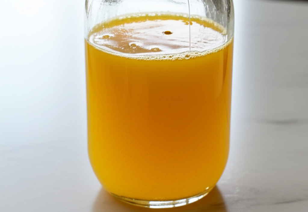 Generate a high-quality, relevant image prompt for an article about: How Long Does Orange Juice Last