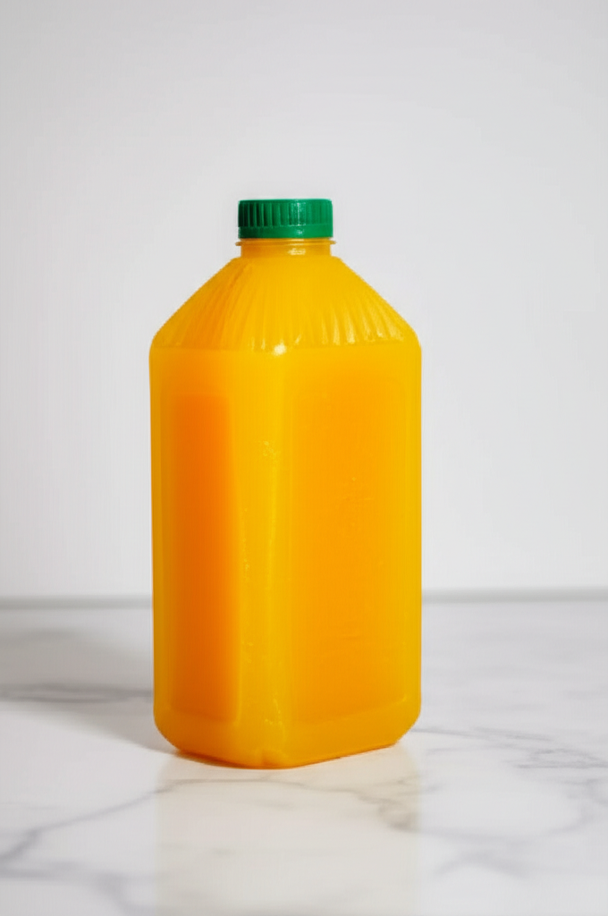 Generate a high-quality, relevant image prompt for an article about: How Long Does Orange Juice Last