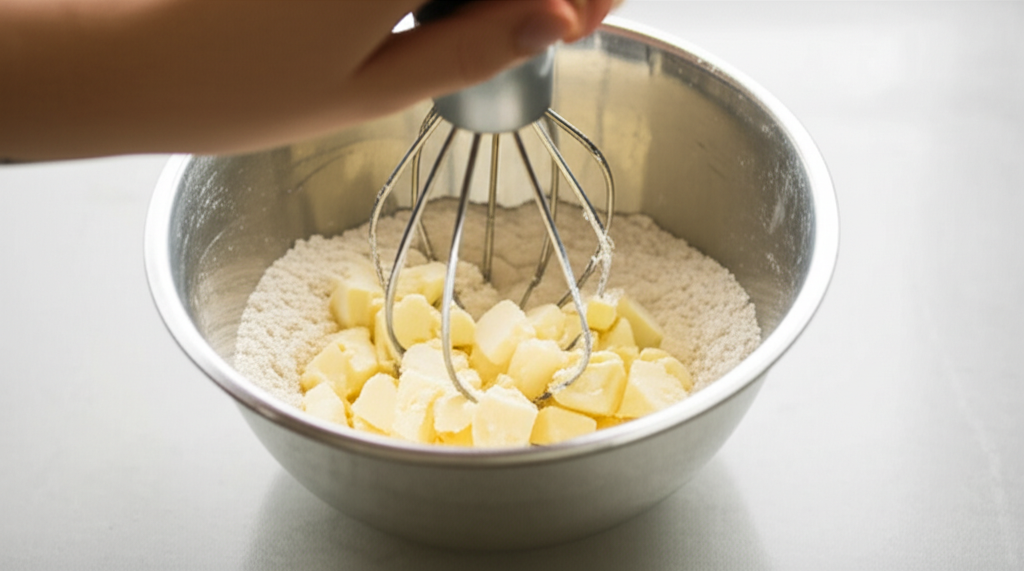 Generate a high-quality, relevant image prompt for an article about: What Is A Pastry Blender Used F