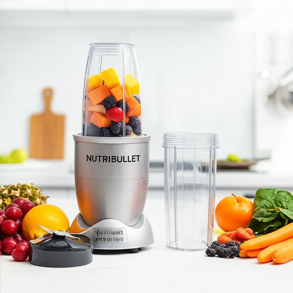 Generate a high-quality, relevant image prompt for an article about: How to Use Nutribullet Blender: