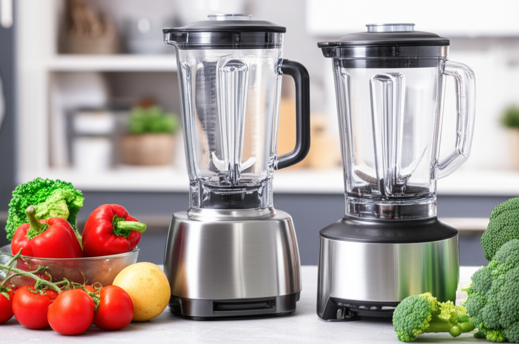 Generate a high-quality, relevant image prompt for an article about: Can I Use Blender Instead of Fo