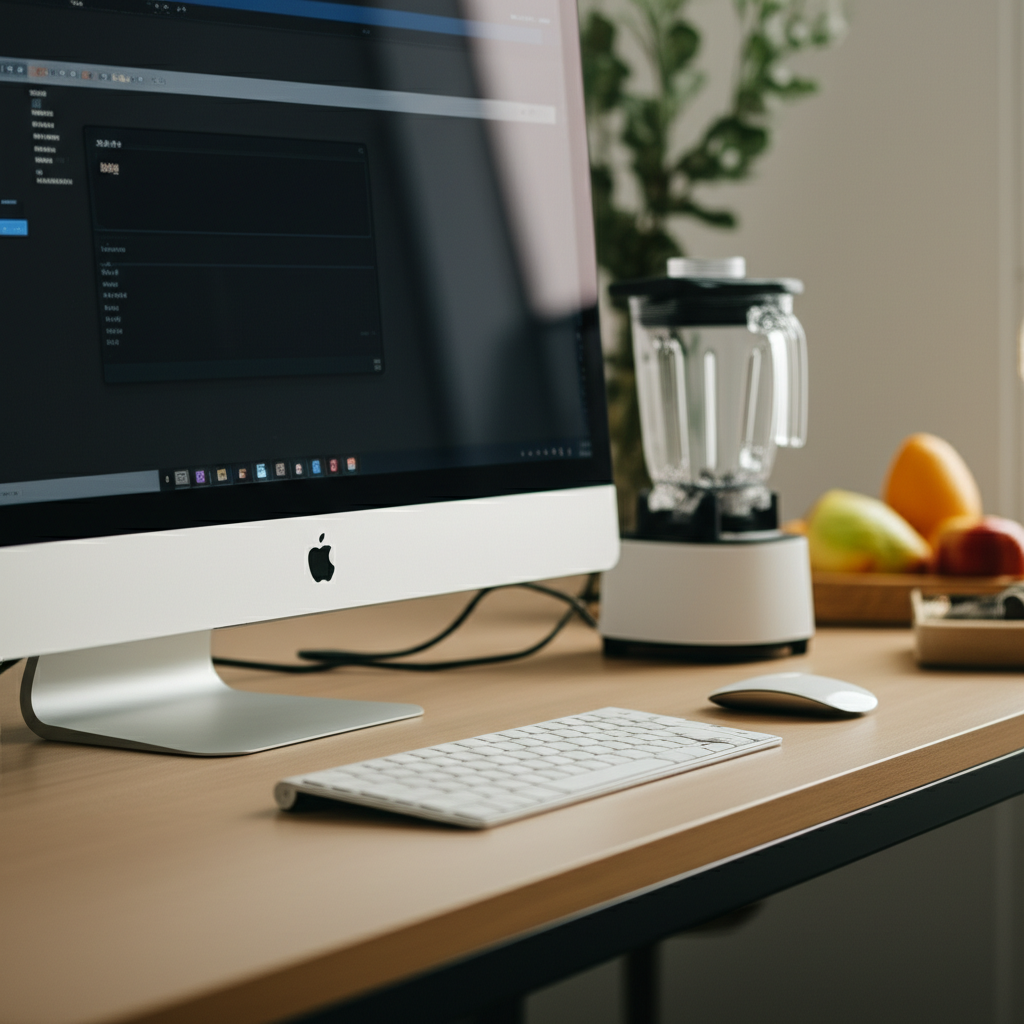 Generate a high-quality, relevant image prompt for an article about: What Blender Does Smoothie King