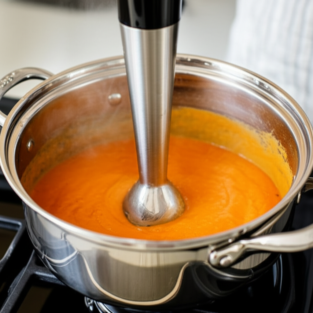 Generate a high-quality, relevant image prompt for an article about: What To Use An Immersion Blende