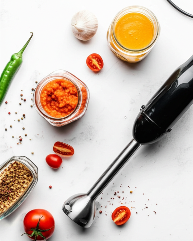 Generate a high-quality, relevant image prompt for an article about: What To Use An Immersion Blende