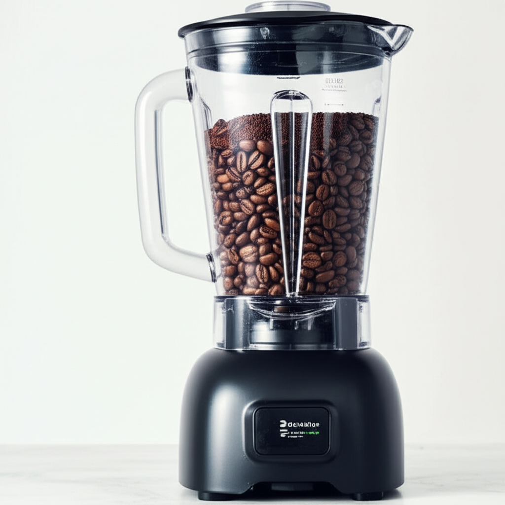 Generate a high-quality, relevant image prompt for an article about: Can You Use A Blender To Grind