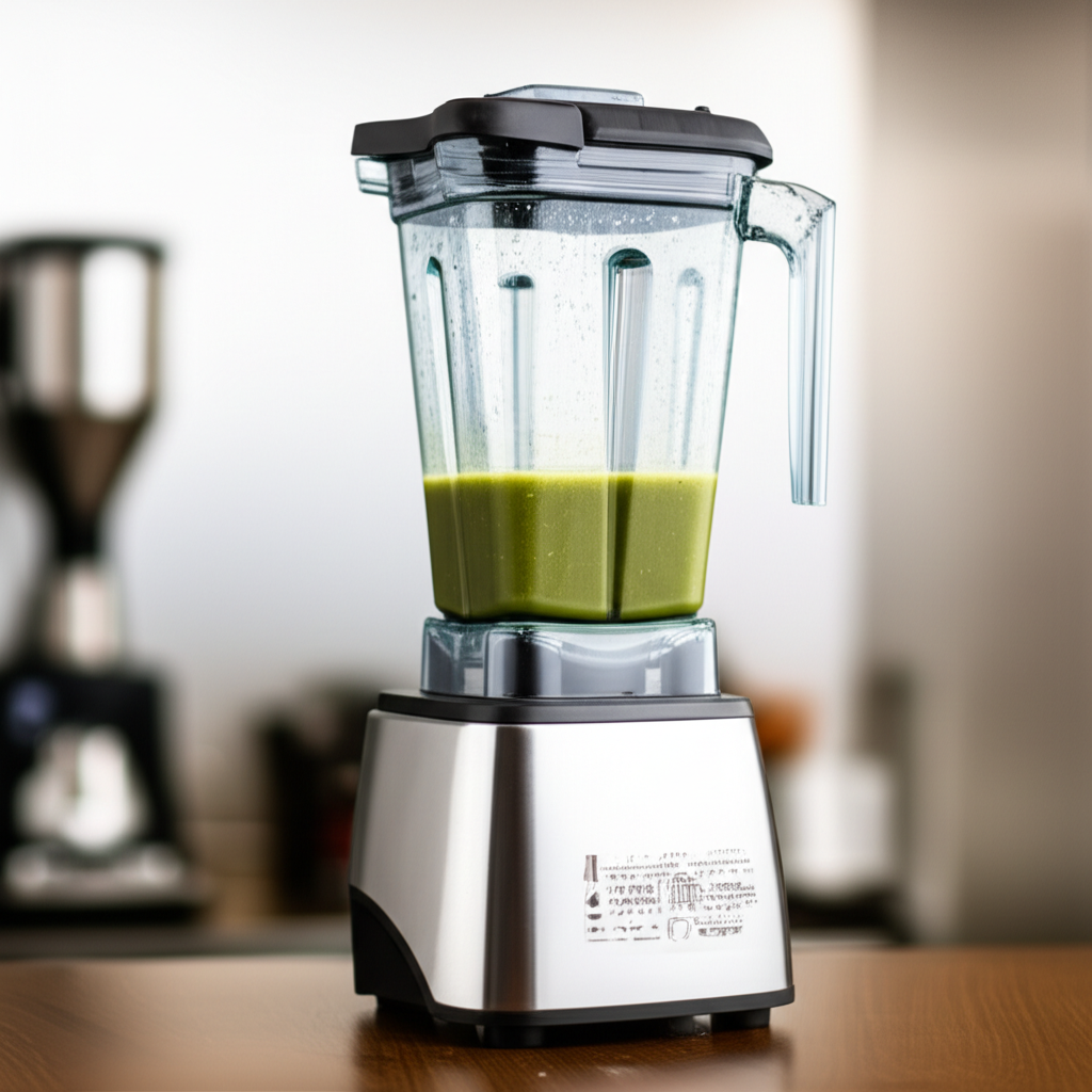 Generate a high-quality, relevant image prompt for an article about: What Blender Does Starbucks Use