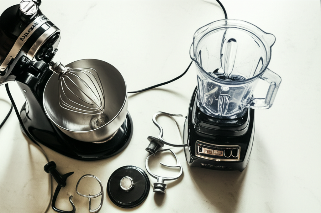 Generate a high-quality, relevant image prompt for an article about: Can I Use A Mixer Instead Of A