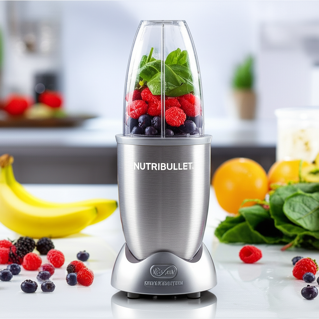 Generate a high-quality, relevant image prompt for an article about: How to Use Nutribullet Blender:
