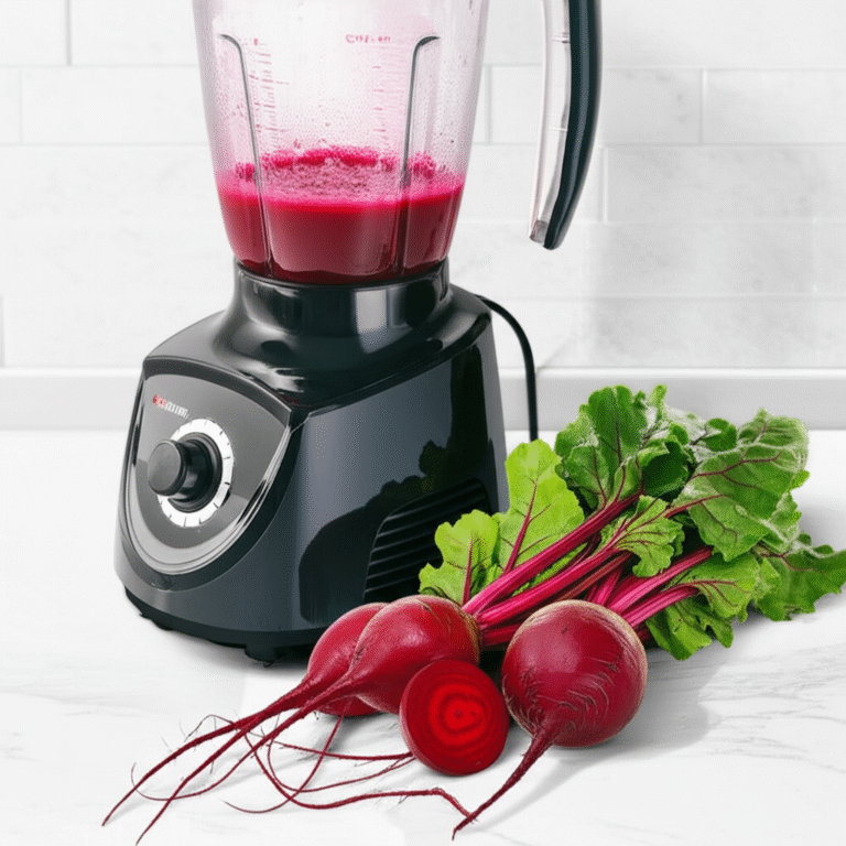 How To Make Beet Juice In A Blender: Shockingly Simple