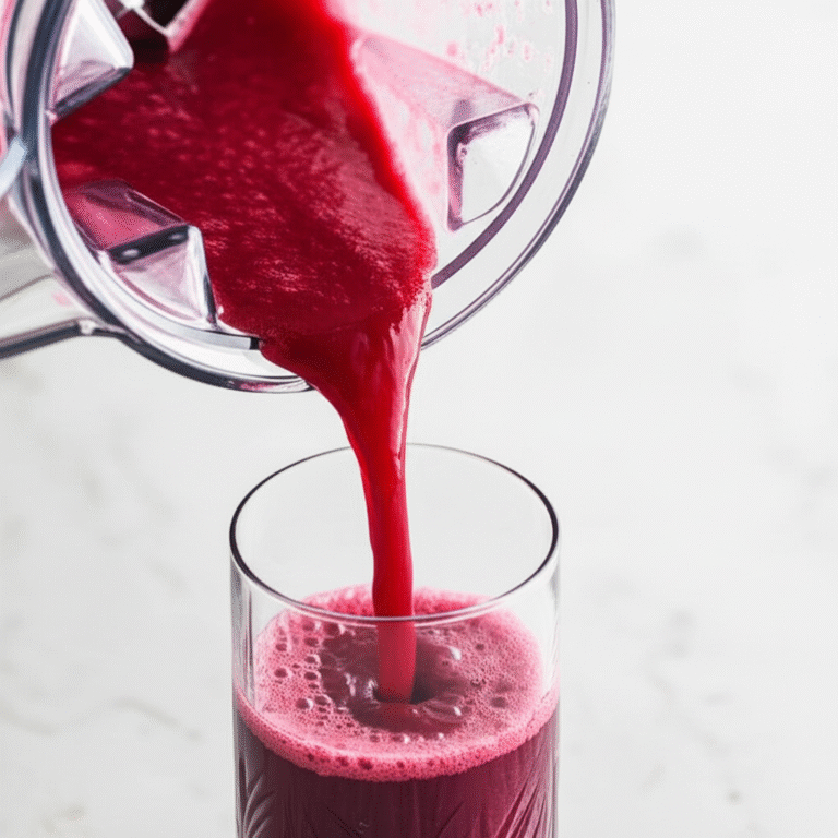 How To Make Beet Juice In A Blender: Quick & Easy