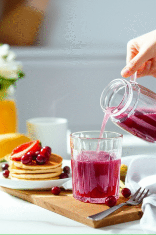 Generate an eye-catching, high-quality featured image prompt for a blog post about: Is Cranberry Jui