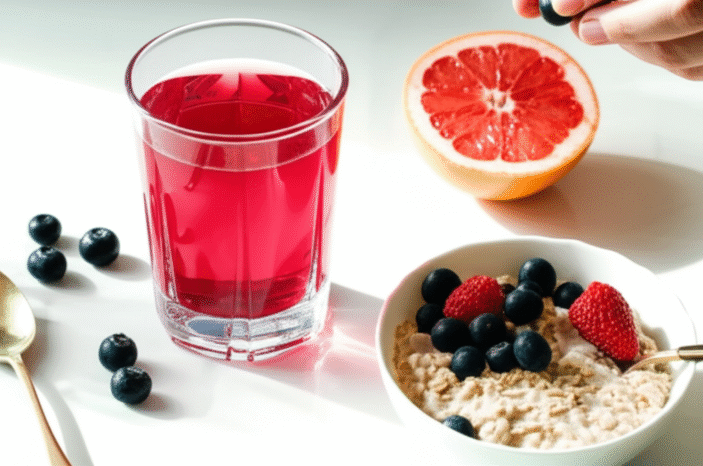 Generate an eye-catching, high-quality featured image prompt for a blog post about: Is Cranberry Jui