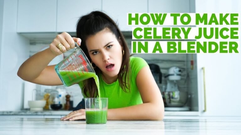 Can I Make Celery Juice in a Blender Can I Make Celery Juice in a Blender