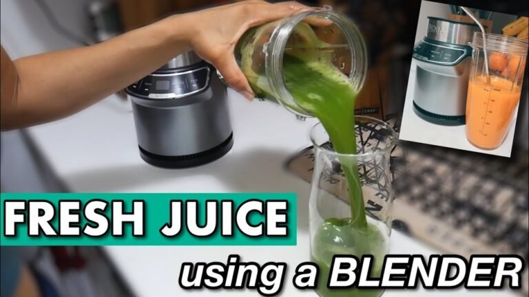 Can You Juice in a Blender