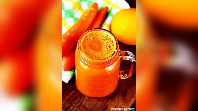 How to Make Carrot Juice in a Blender