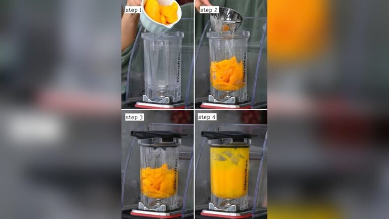 How to Make Mango Juice With Blender
