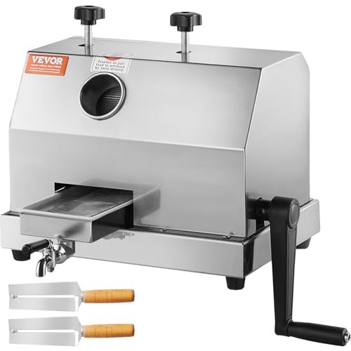 VEVOR Commercial Sugar Cane Juicer, 110LBS/H High Output...