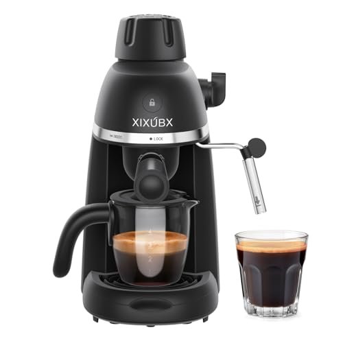 XIXUBX Coffee Machine, 3.5 Bar Espresso & Cappuccino Maker