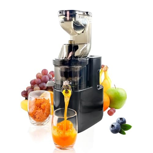 Cold Press Juicer Machines Slow Masticating High Yield Wide...