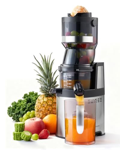 MOKKOM Commercial Cold Press Juicer, 5.9