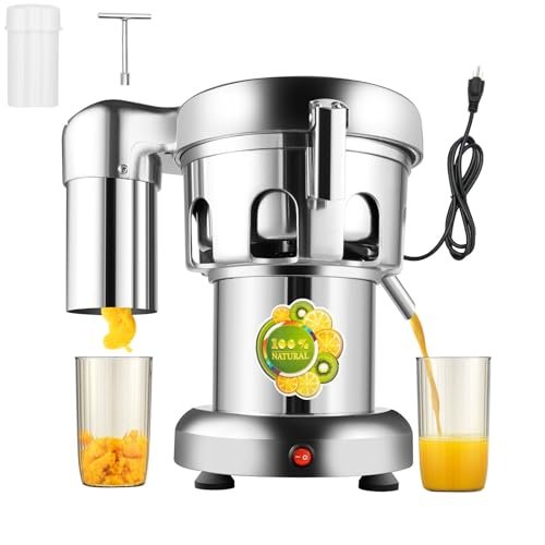 Commercial Juicer Machines 370W, Stainless Steel Electric...