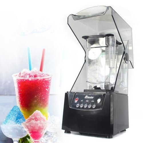 2600W Commercial Smoothie Maker Blender with Soundproof...