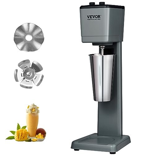 VEVOR Milkshake Maker Machine, 375W Commercial Milk Shake...