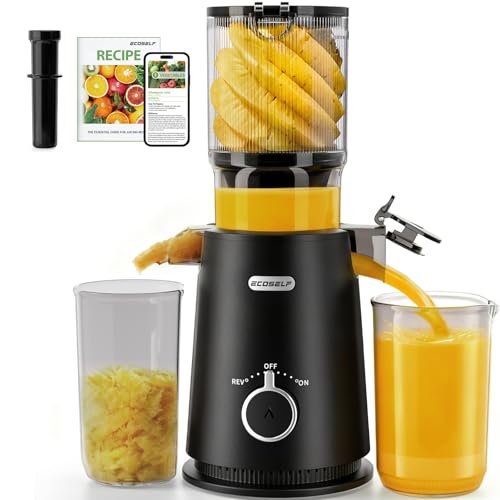 ECOSELF Juicer Machines - Wide Mouth Feed Cold Press...
