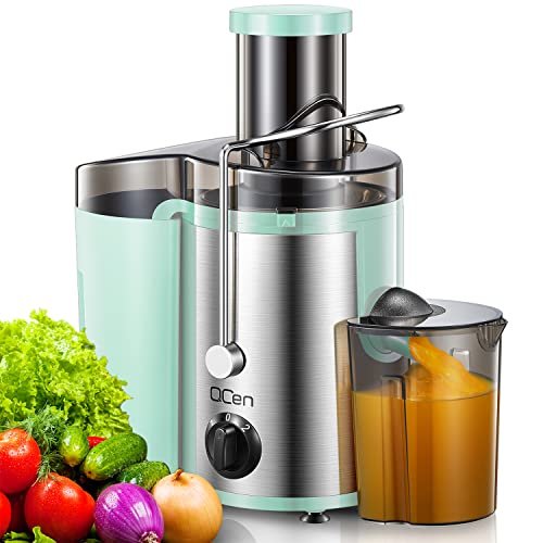 QCen Juicer Machine, 500W Centrifugal Juicer Extractor with...
