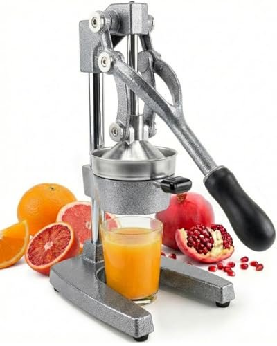 Eurolux Cast Iron Citrus Juicer | Extra-Large Manual Hand...