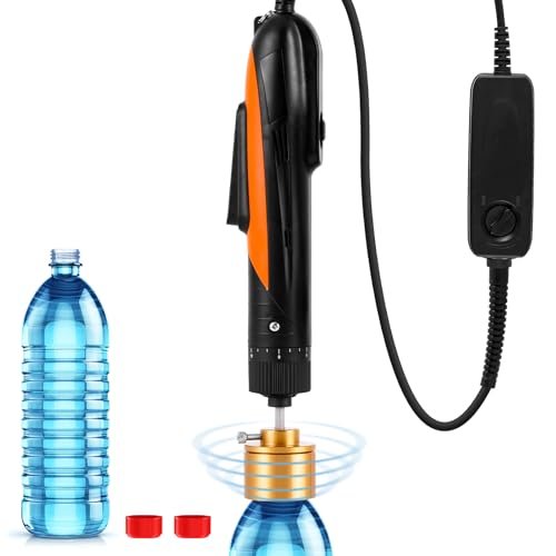 Saladulce Electric Bottle Capping Machine Adjustable...