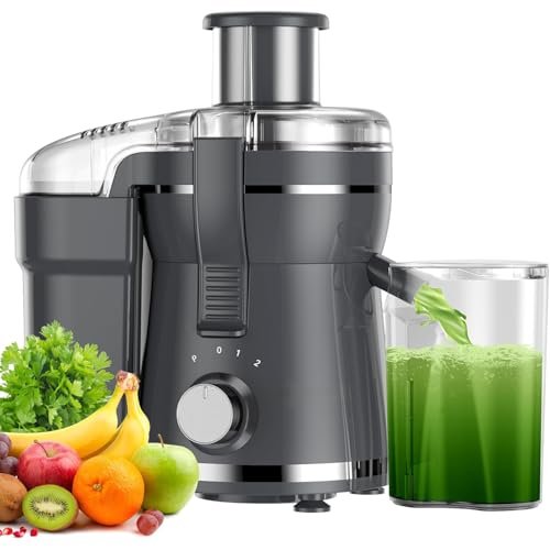 Juicer Machine, 500W Centrifugal Juicer Extractor with Wide...