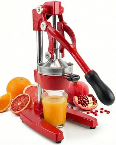 Eurolux Cast Iron Citrus Juicer | Extra-Large Commercial...