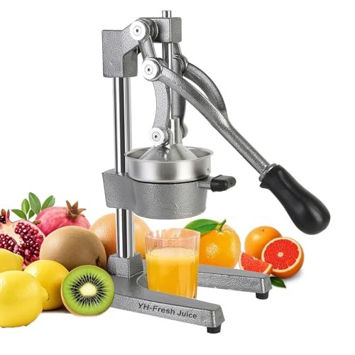 juice.Hand Press Juicer Machine, Manual Orange Juicer and...